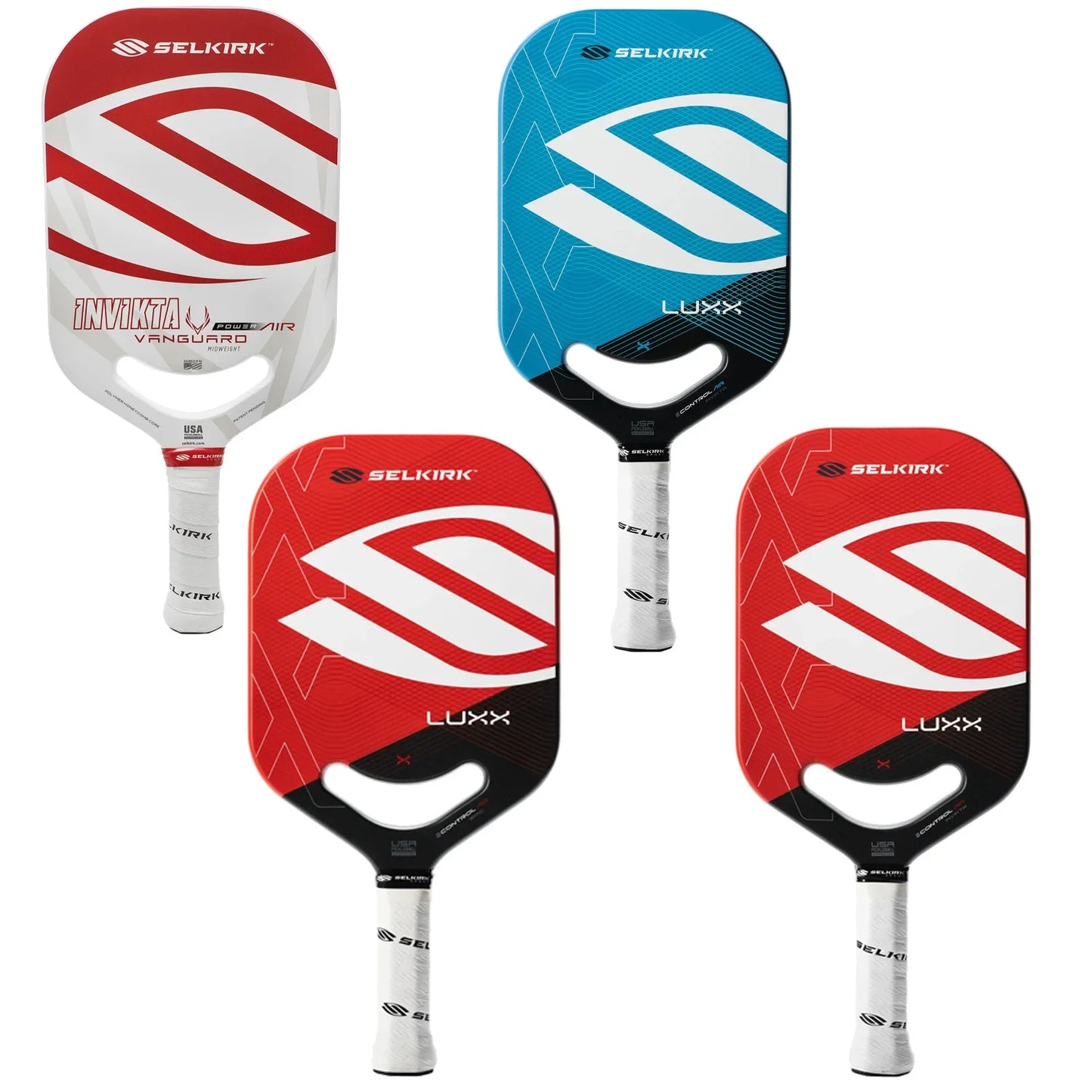 Pickleball Paddle - Carbon Fiber Pickleball Paddle Carbon Fiber Surface Hybrid Paddle Increased Power & Feel USAPA