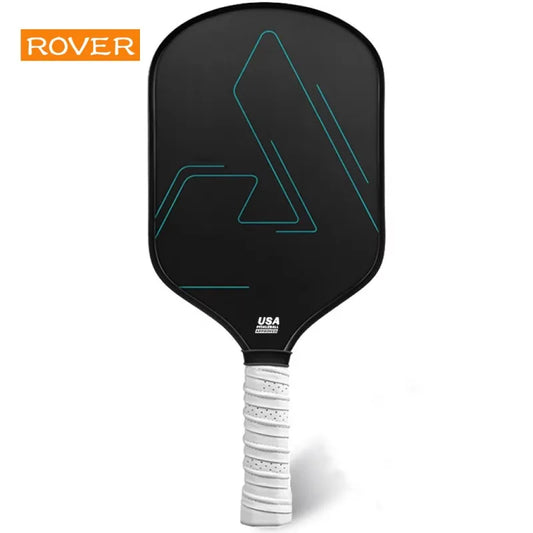 T700 Carbon Fiber Pickleball Paddle 16MM Carbon Frosted Surface Polymer Honeycomb Core Enhanced Control& Power&Spin Cricket Ball